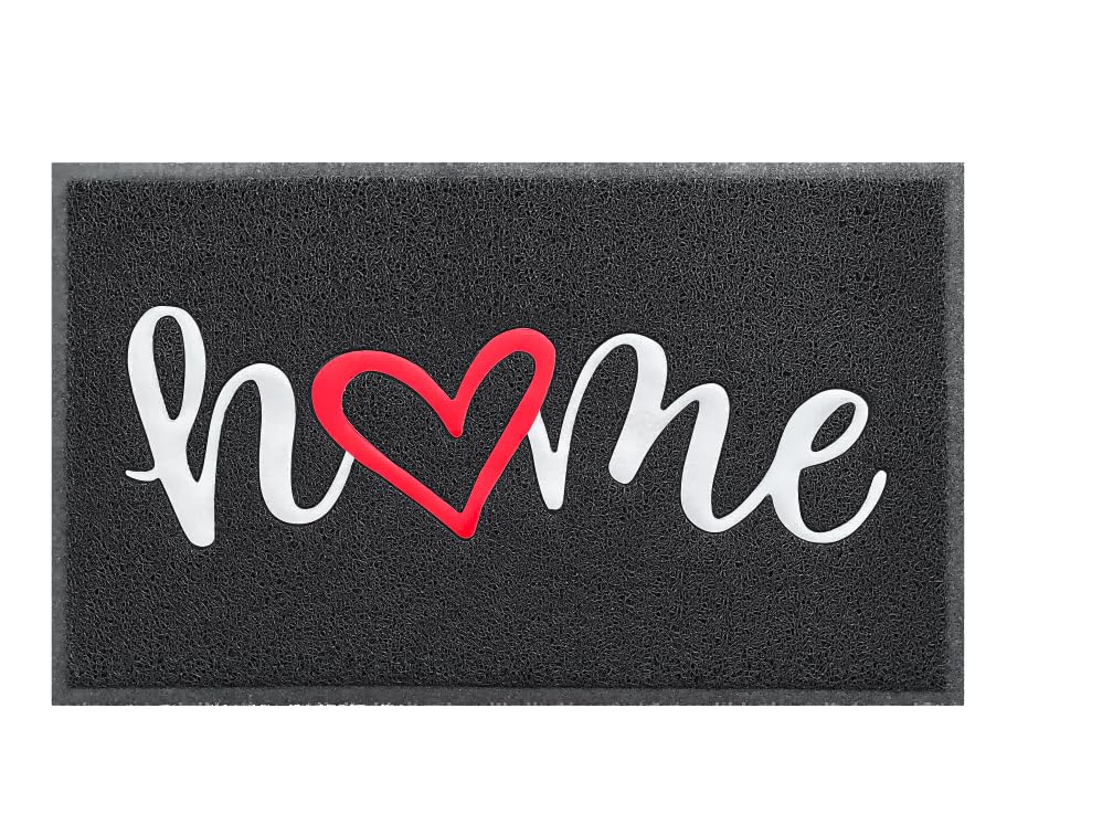 KILOCOCO front door mat inviting look with simple maintenance