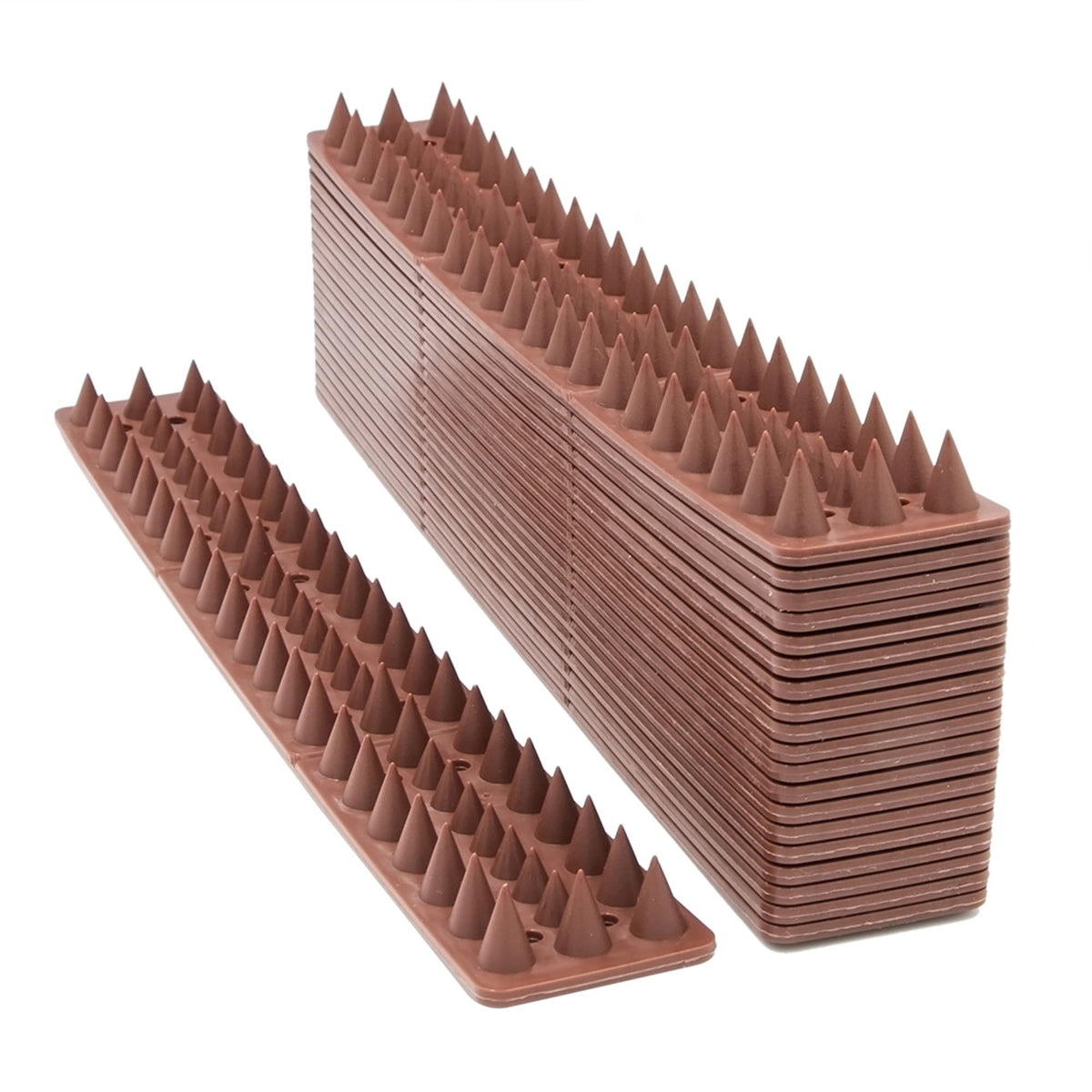 KIMANN bird spikes defender 20ft strip on fence to deter birds and protect property.
