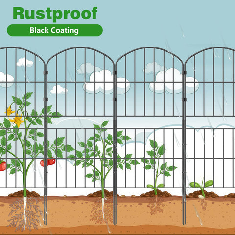Kimazo dog fence outdoor barrier helps keep pets in defined areas.