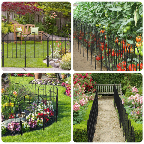 Kimazo rustproof black coating preserves durability outdoors.