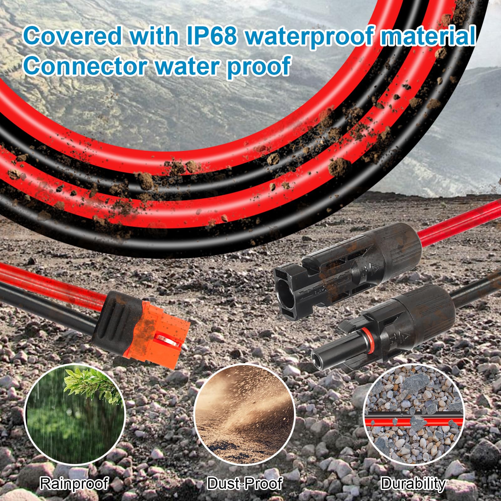 Kimbluth solar extension cable expands off-grid power options for camping