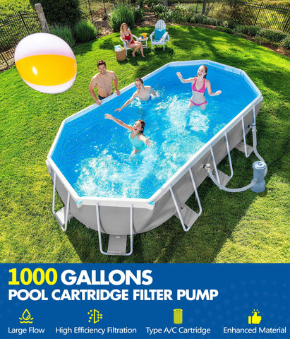 KimFilter Pro Series 1000 GPH pump side view highlights compact installation