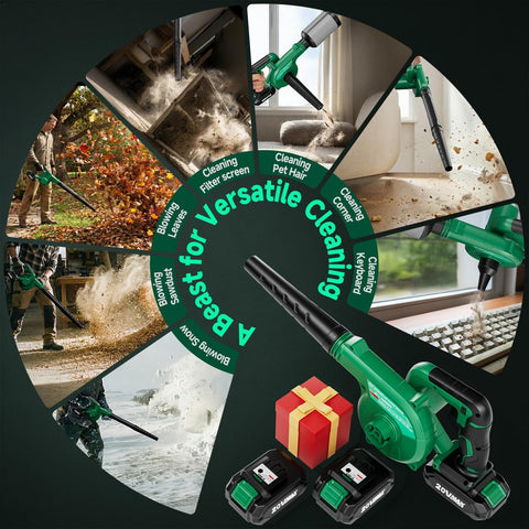 KIMO all-in-one blower set packaged as a gift-ready solution