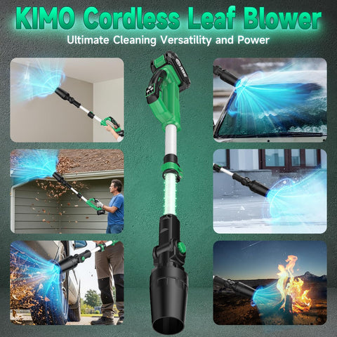 KIMO gutter cleaning reach from ground saves bending and time