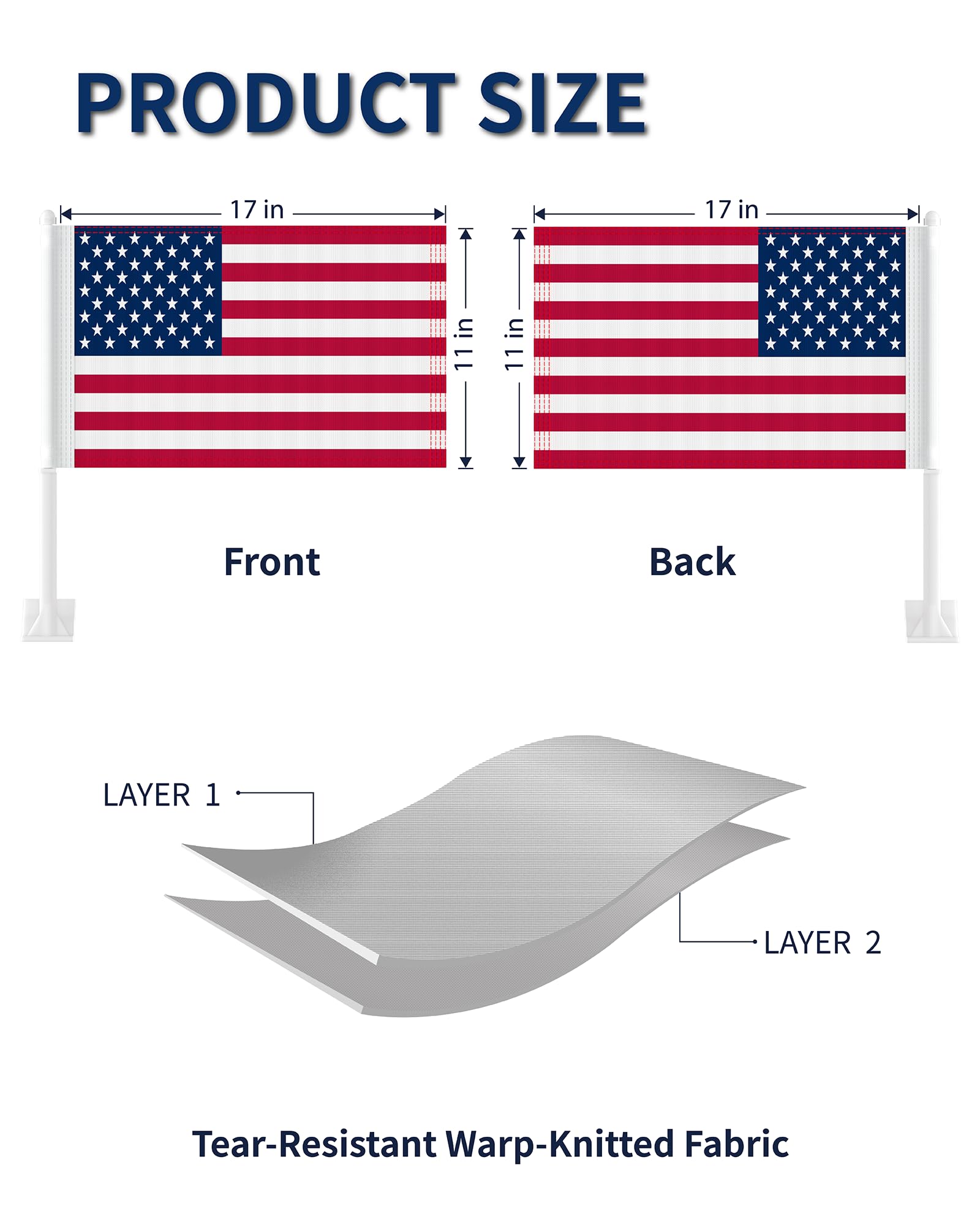 KimSouthD flag pole closeup shows thickened design resistant to bending
