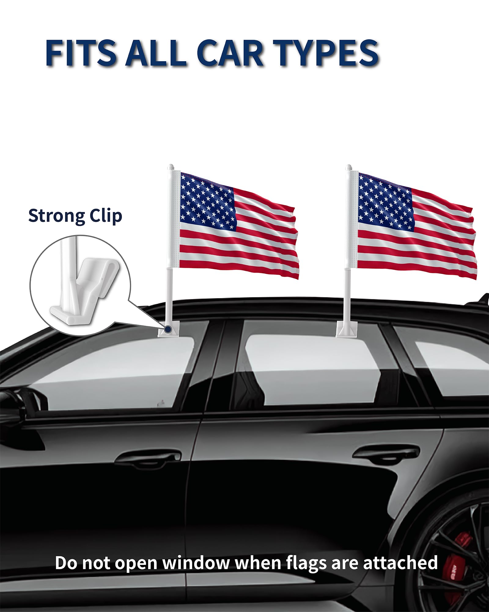 KimSouthD ready-to-install flags ideal for parades and tailgates