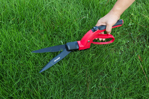 Kimura Pro Grass Shears safety hand guard aids grip and edging control