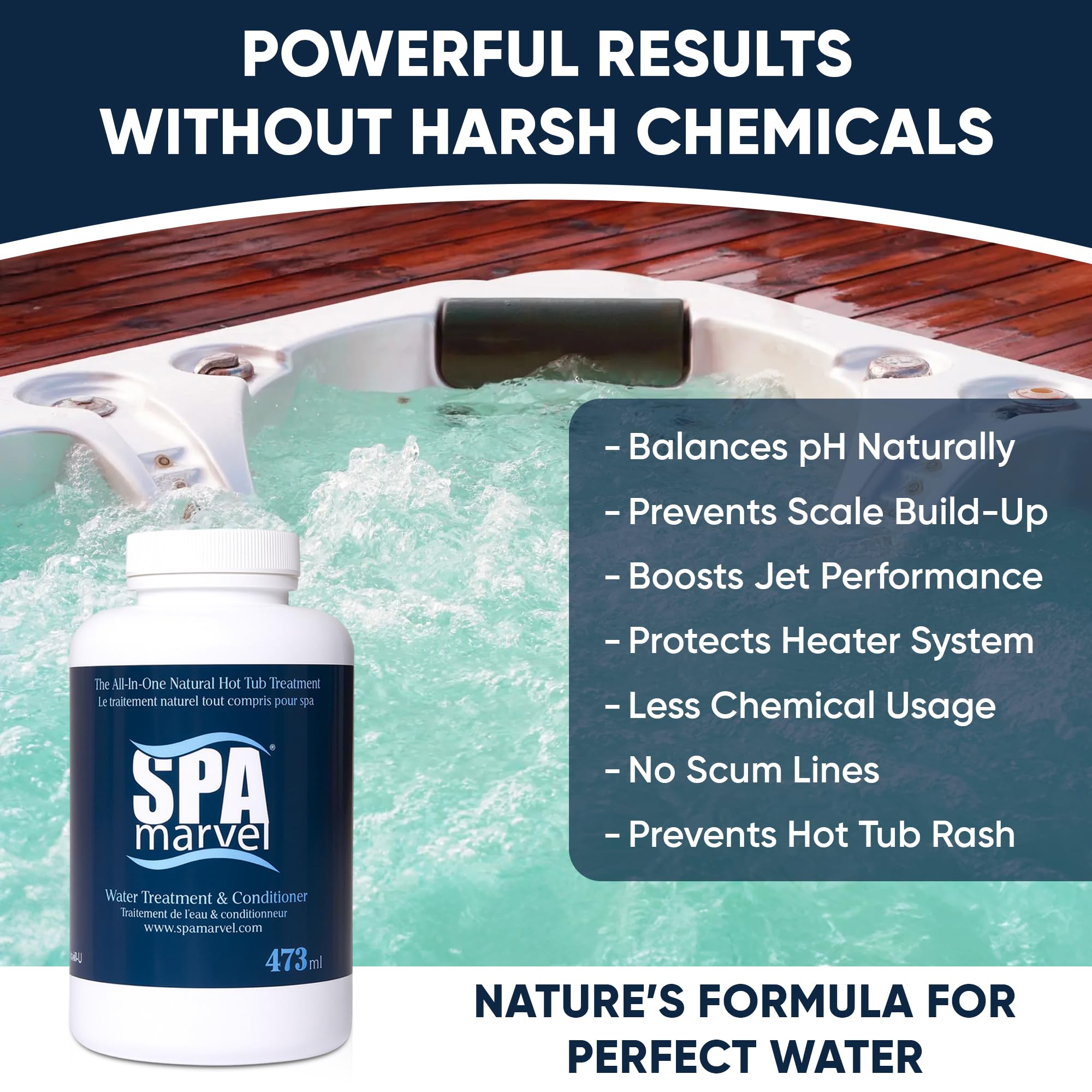 Kinara Spa Marvel oil-absorbing sponges capturing surface oils.