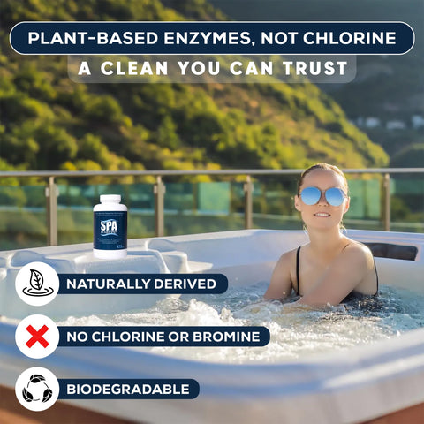 Kinara Spa Marvel reduces chemical use in spa care.
