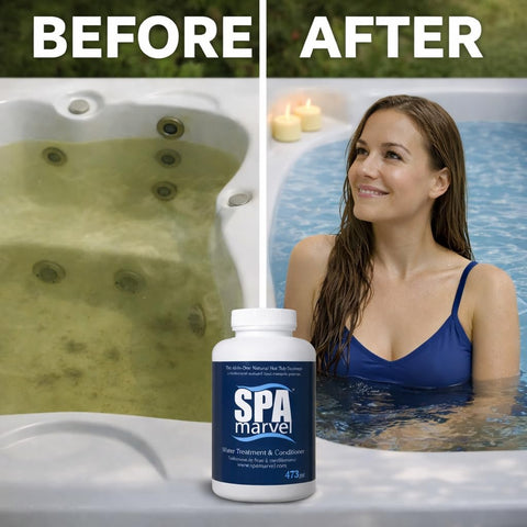 Kinara Spa Marvel spa tub with clearer water and easier maintenance.