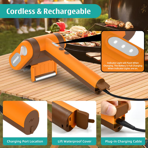 Kindoo durable grill cleaning tool built for heavy-duty outdoor use