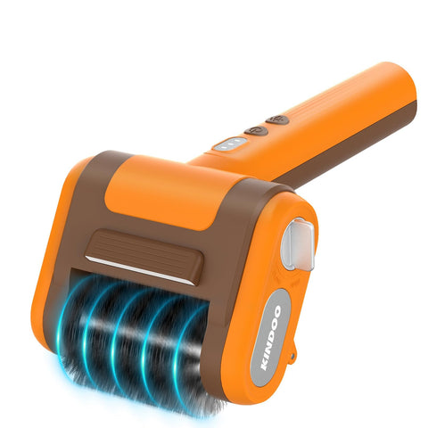 Kindoo electric grill brush with 800 RPM motor for fast grease removal
