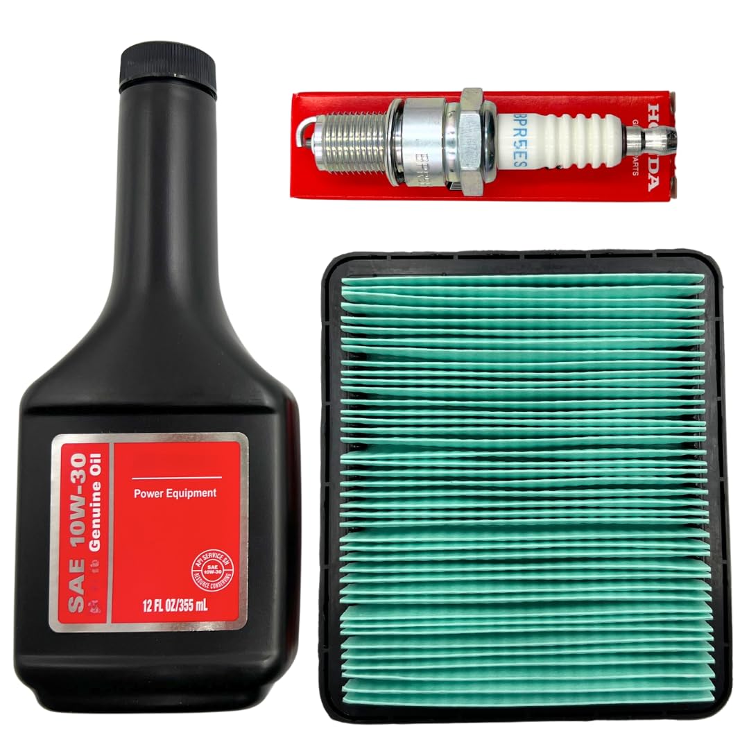 KINDZA tune-up kit air filter enhances mower airflow and filtration.