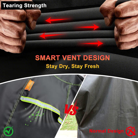 Kinetrail 58-inch fabric detail shows durable Oxford material.