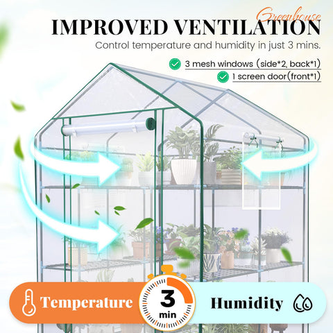 King Bird roll-up door supports flexible cooling on warm days.