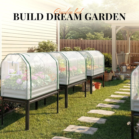 King Bird 30-inch ergonomic height reduces bending during gardening.