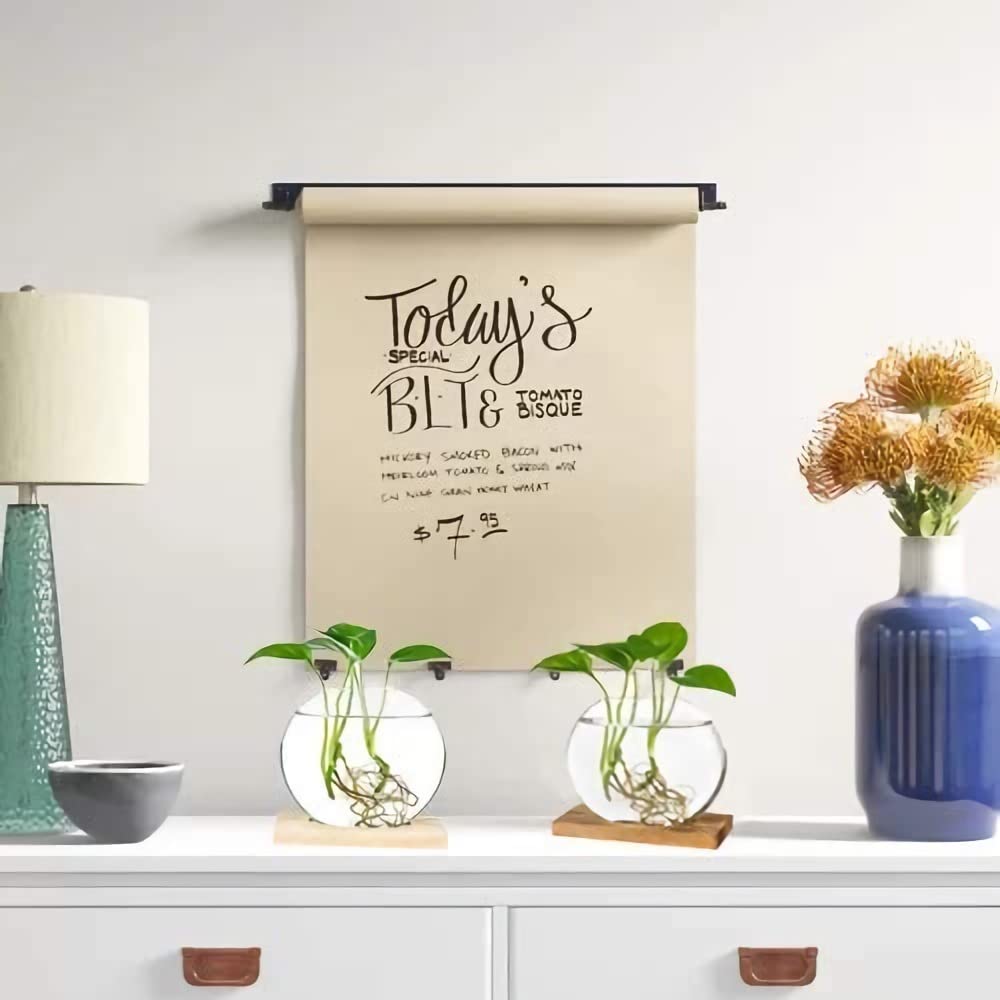Kingbuy desk decor with clear glass, easy to clean and refill.