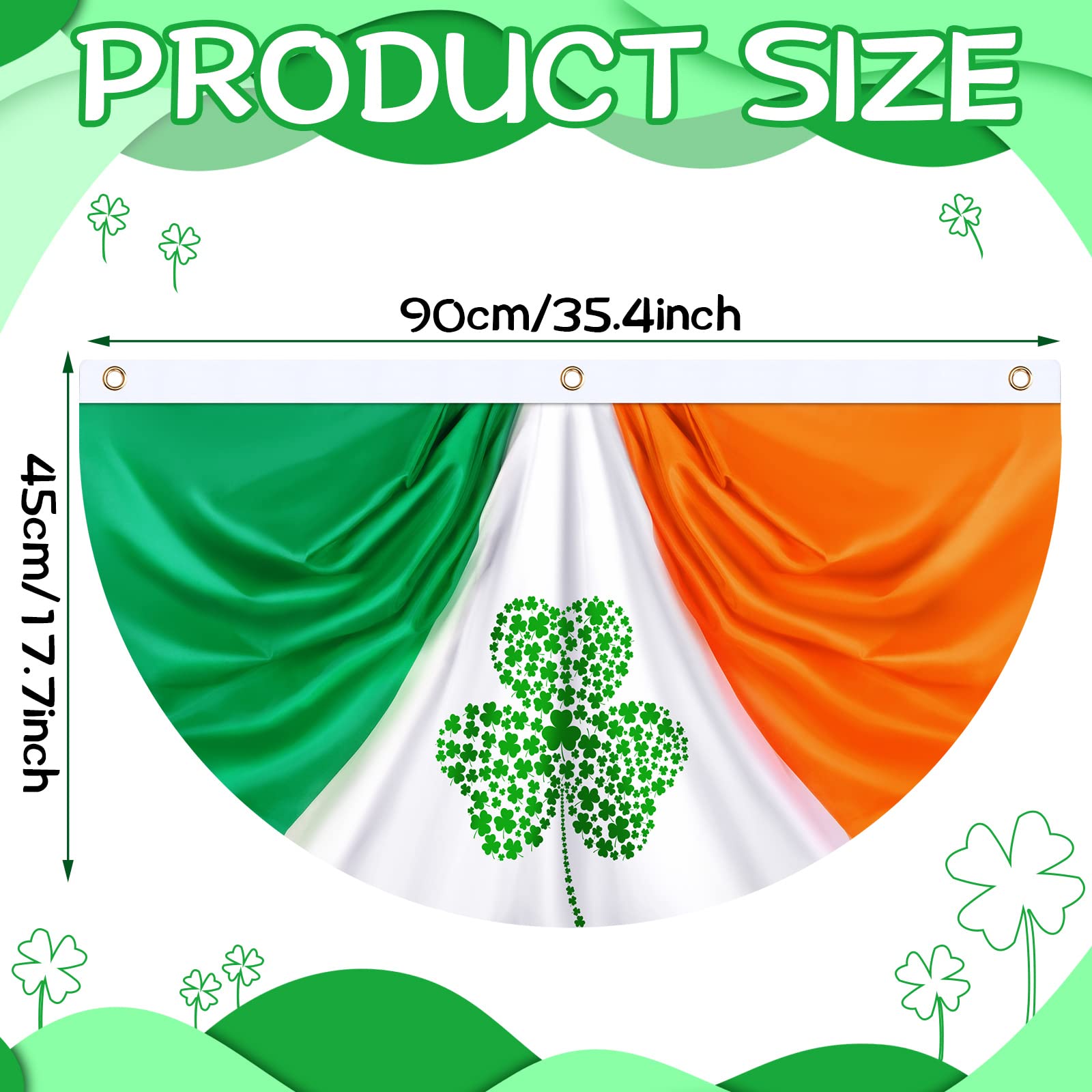 Kingdder flag in garden banner style adds festive color.