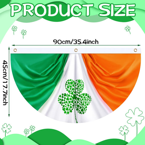 Kingdder flag in garden banner style adds festive color.