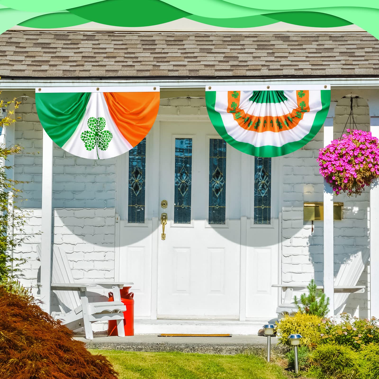 Flag pack displayed together to demonstrate multiple installation options.