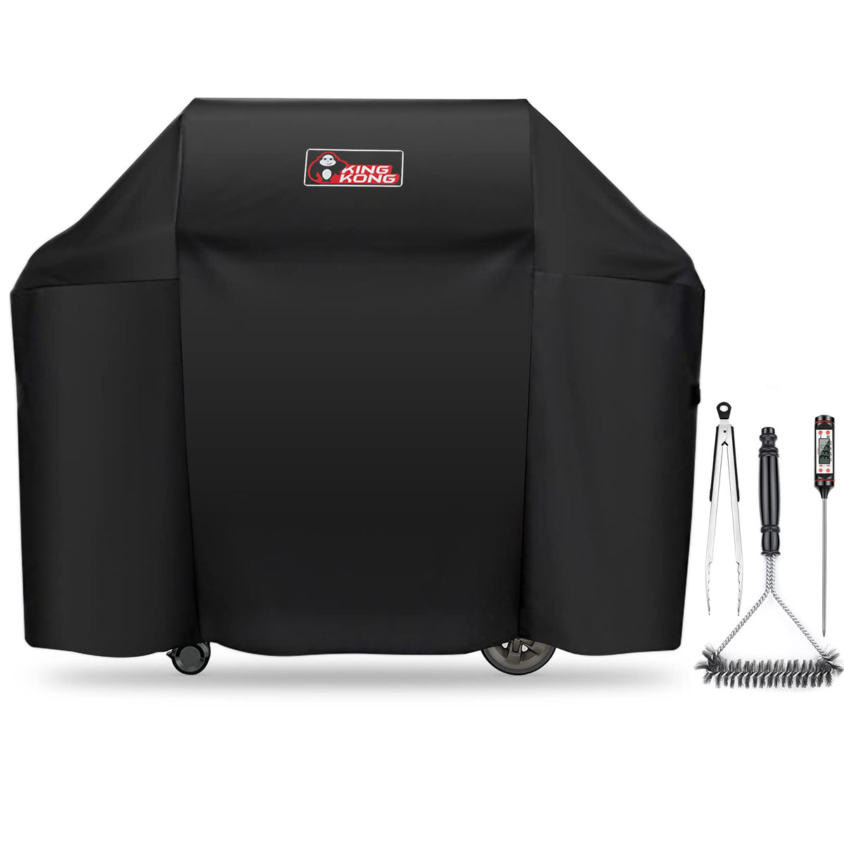 Kingkong 7130 grill cover on Genesis II with weatherproof protection