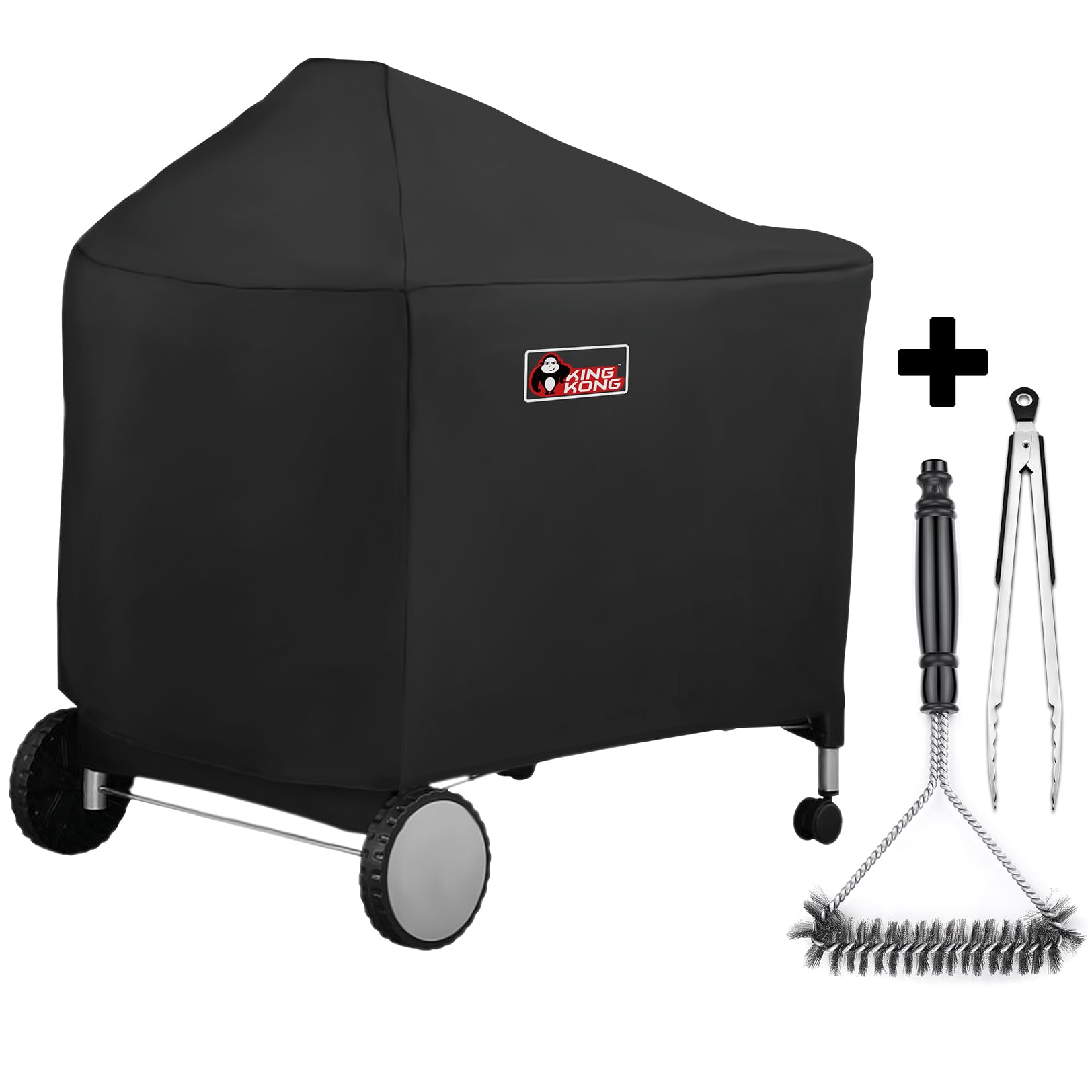 Kingkong 7152 grill cover for Weber Performer 22-inch, weatherproof protection.