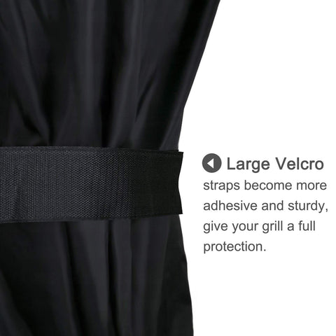 Kingkong 7552 cover features large Velcro straps for a secure windproof fit.