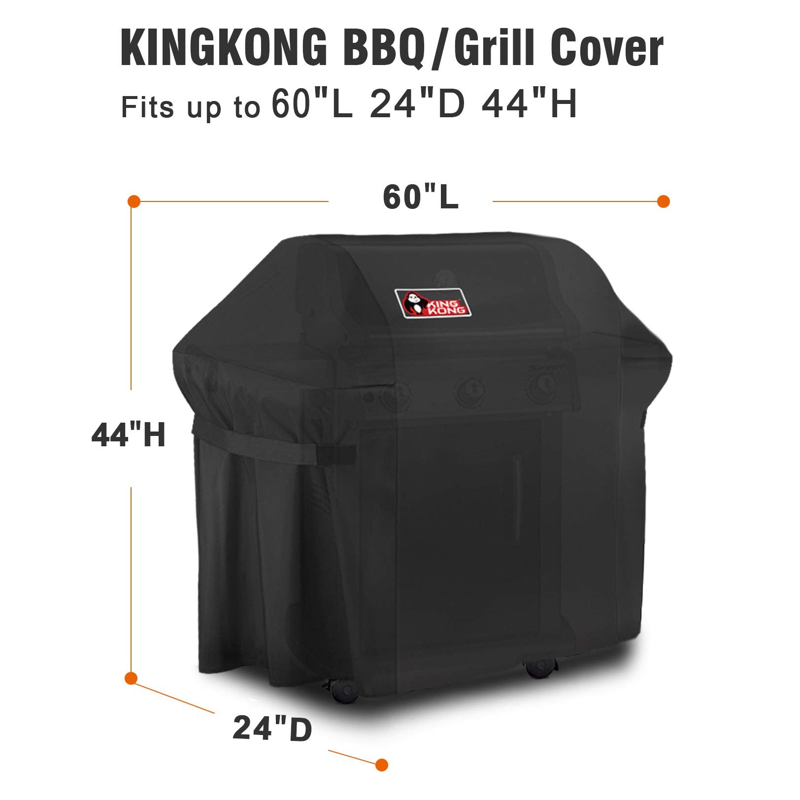 Kingkong Genesis II E-310 cover shields against wind and cold.