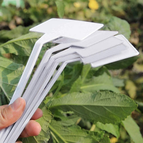 KINGLAKE GARDEN double-sided writing labels for flexible plant labeling.