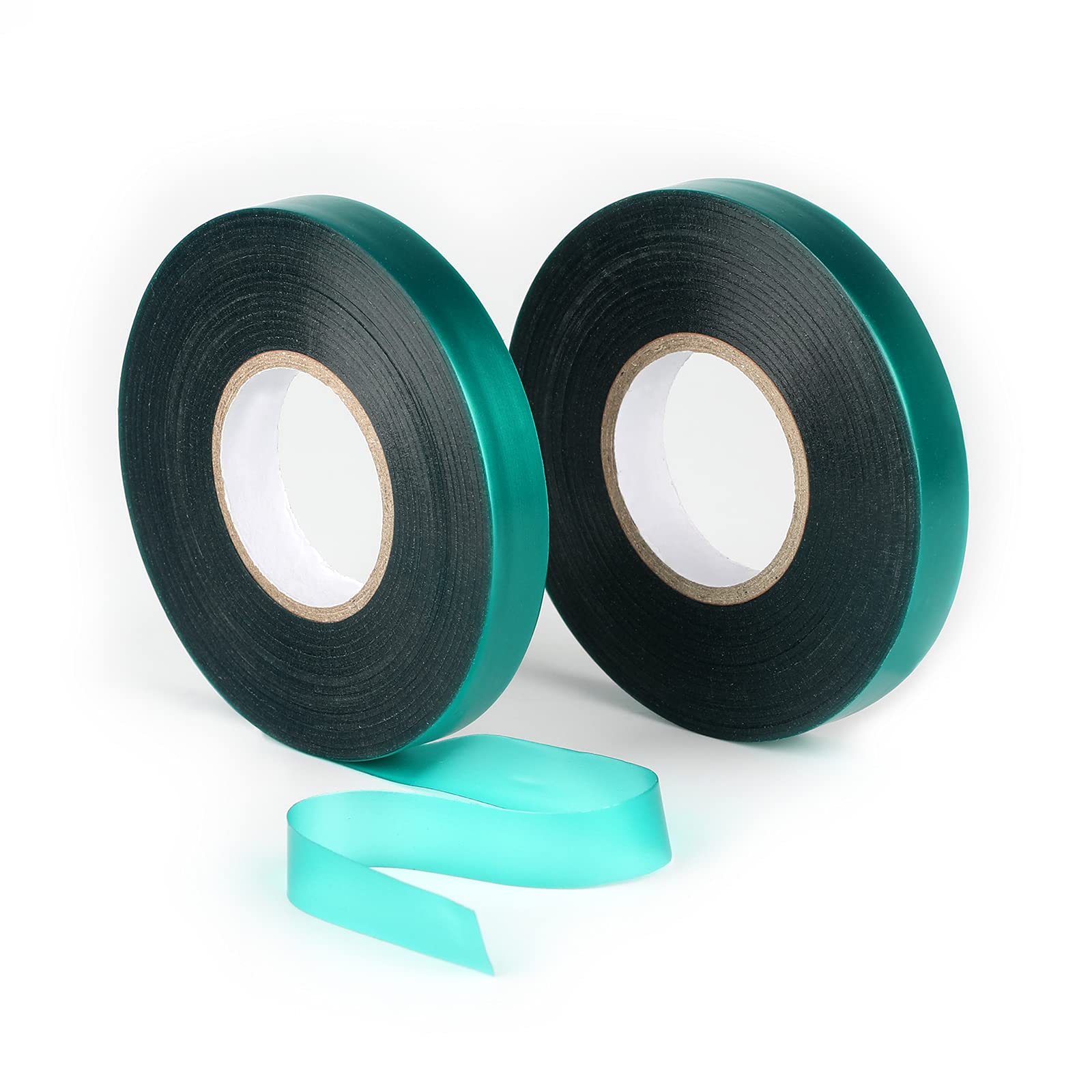 KINGLAKE GARDEN stretch tie roll packaging shows two 1/2-inch green rolls for garden use.
