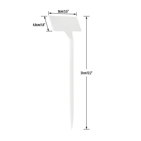 KINGLAKE GARDEN waterproof plant markers withstand weather for long-lasting labeling.