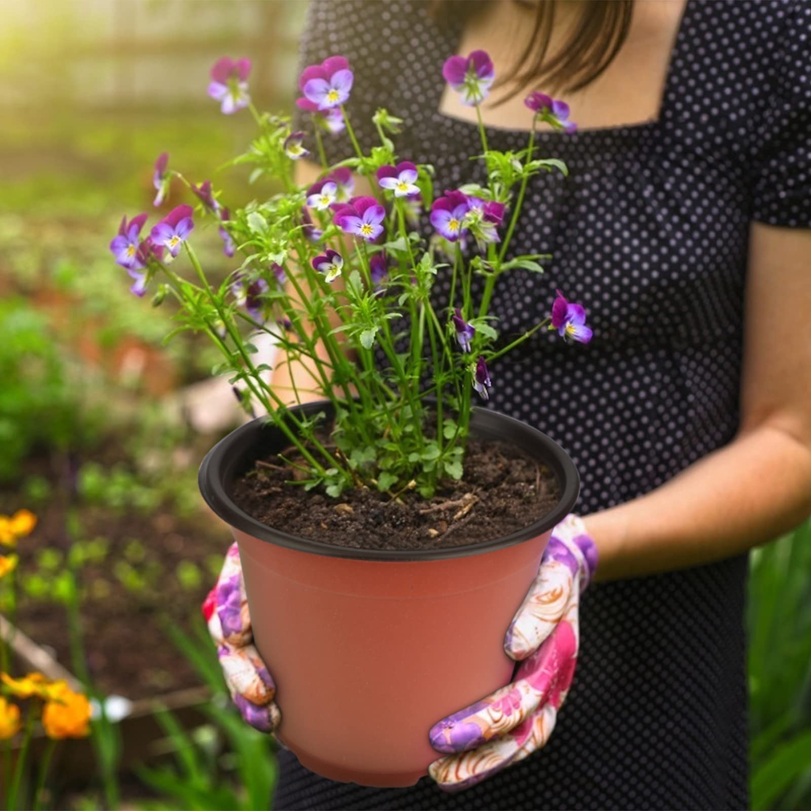 KINGLAKE greening project pot supports nursery use and easy staging.