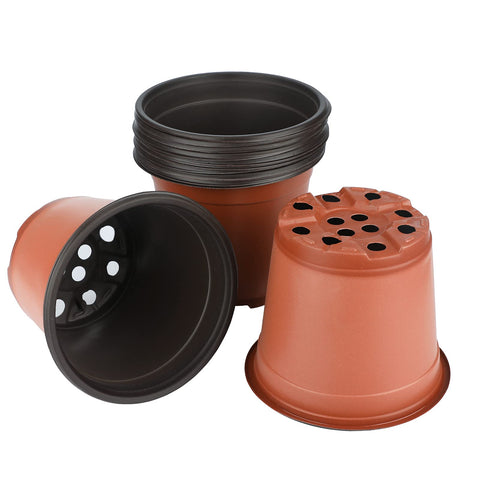 KINGLAKE nursery pot 6inch opening diameter for easy seedling care.