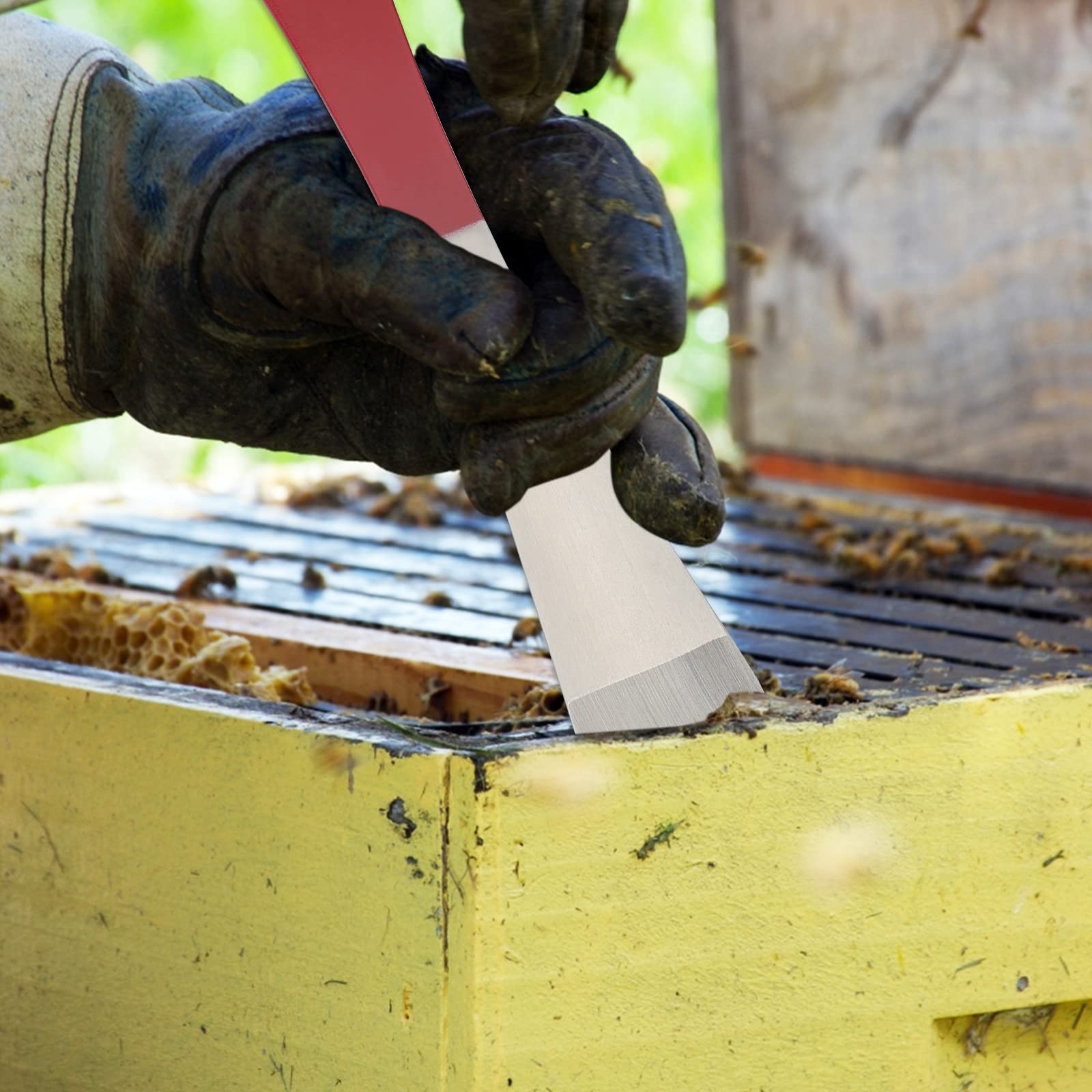 KINGLAKE 9 inch hive tool designed for beekeeping tasks.