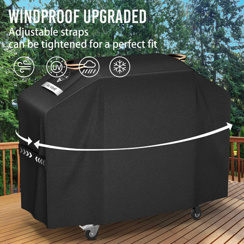 KINGLY griddle cover includes portable handles for quick lifting and storage