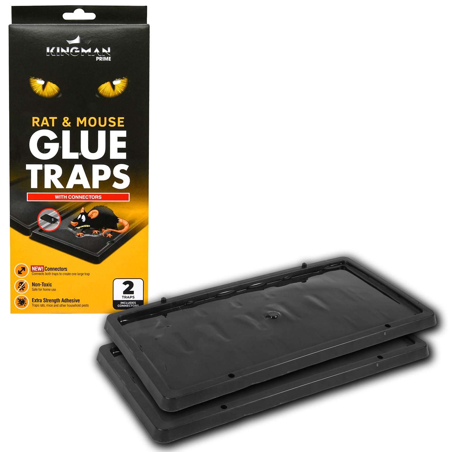 Kingman Prime heavy-duty glue trap ready for high-traffic areas.