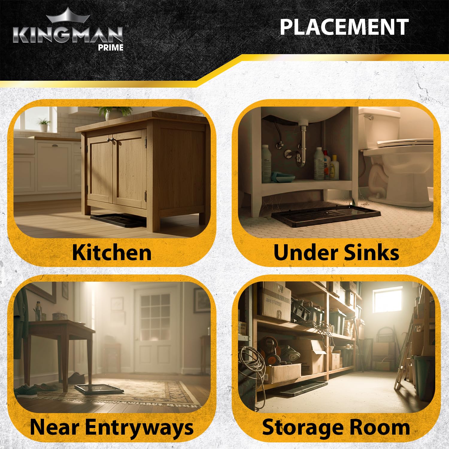 Kingman Prime nonperishable traps stay ready for future use.