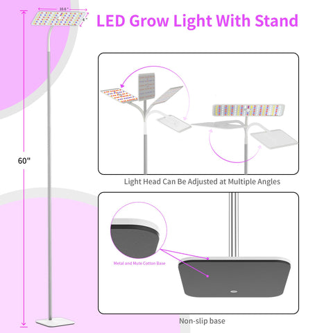 KINGPLUS dimmable controls let you tailor light intensity per plant.
