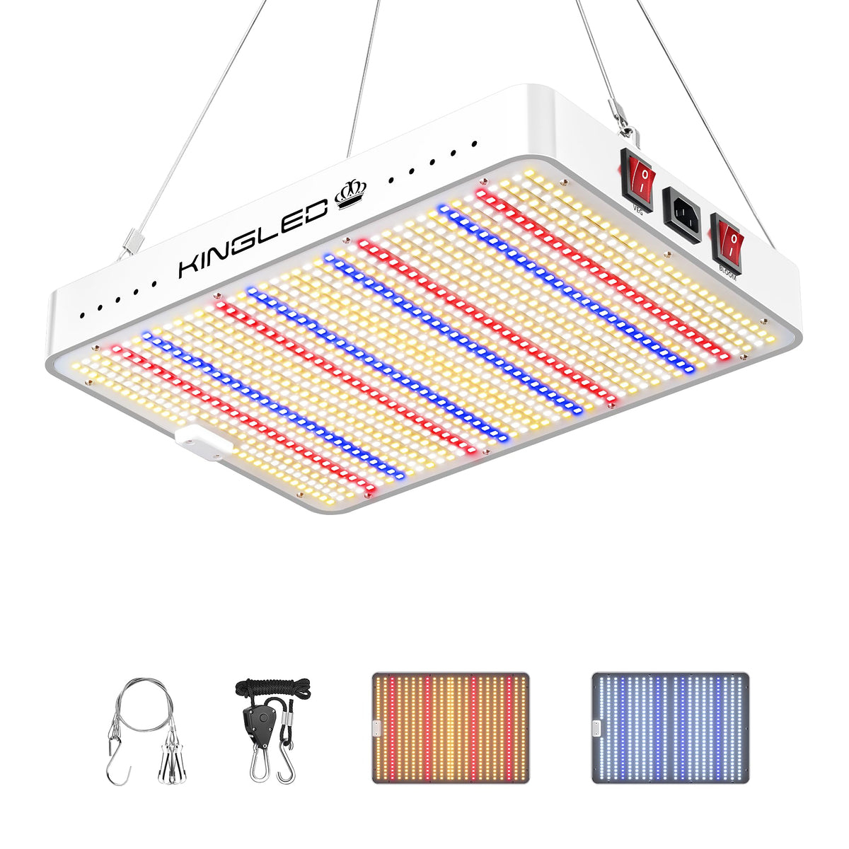 KINGPLUS Kingled KP2000 front view shows compact design for indoor use