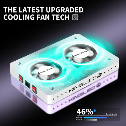 KINGPLUS Kingled KP2000 heat sink ensures efficient cooling for stable performance