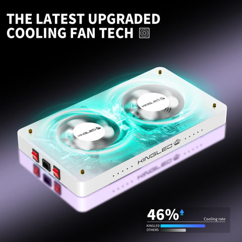 KingPLUS KINGLED KP3000 heat sink emphasizes efficient cooling and stable operation