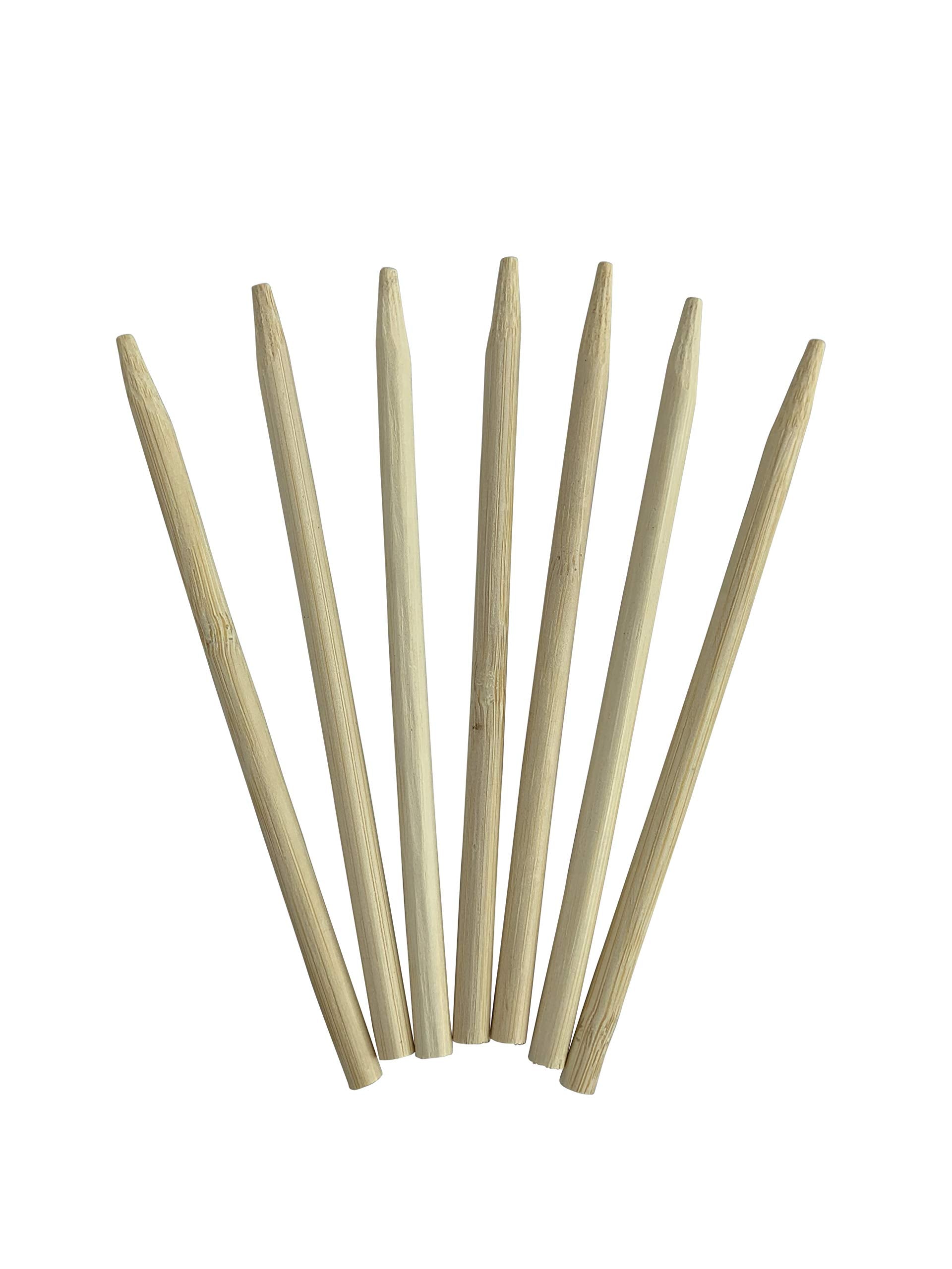 KingSeal bamboo skewer 5-5 inch for candy apples and desserts