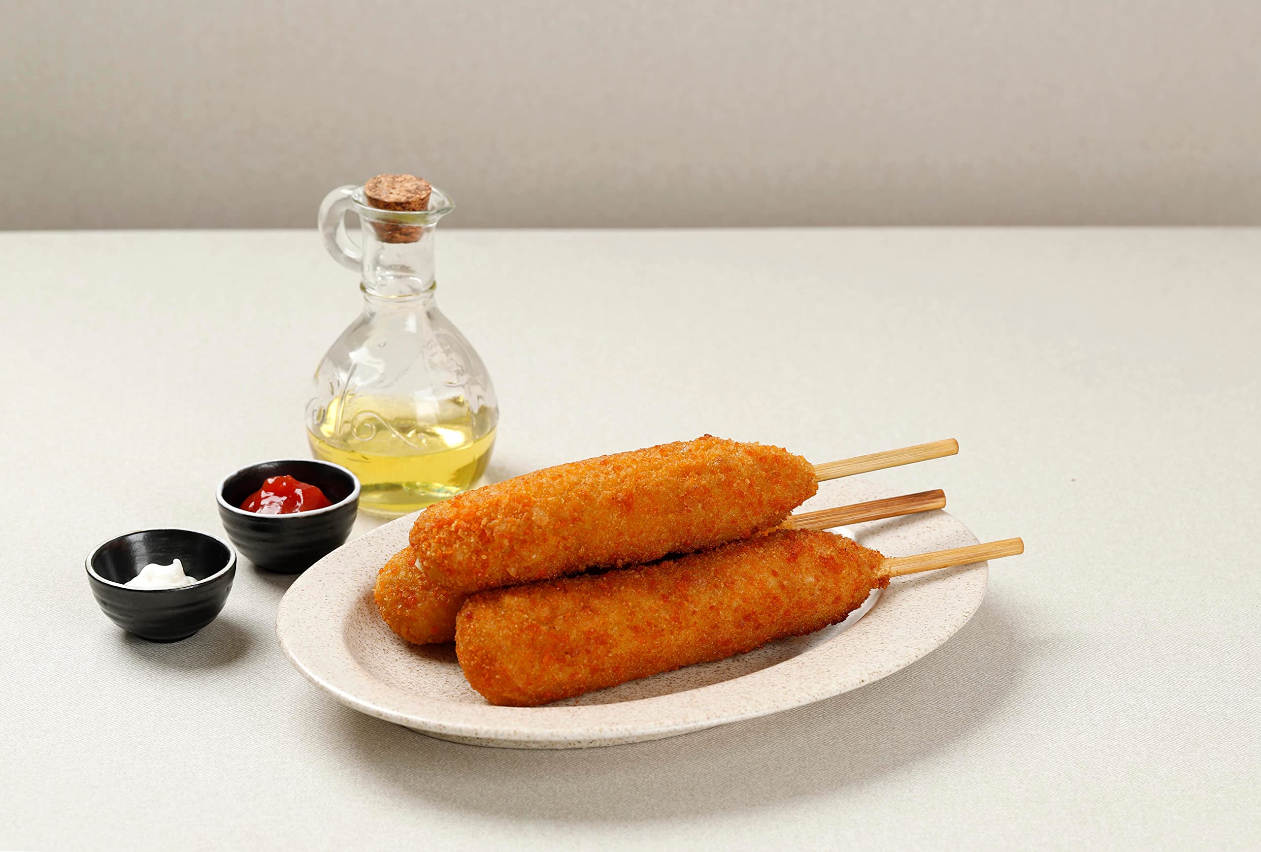 KingSeal bamboo skewers suitable for fruit sticks and displays
