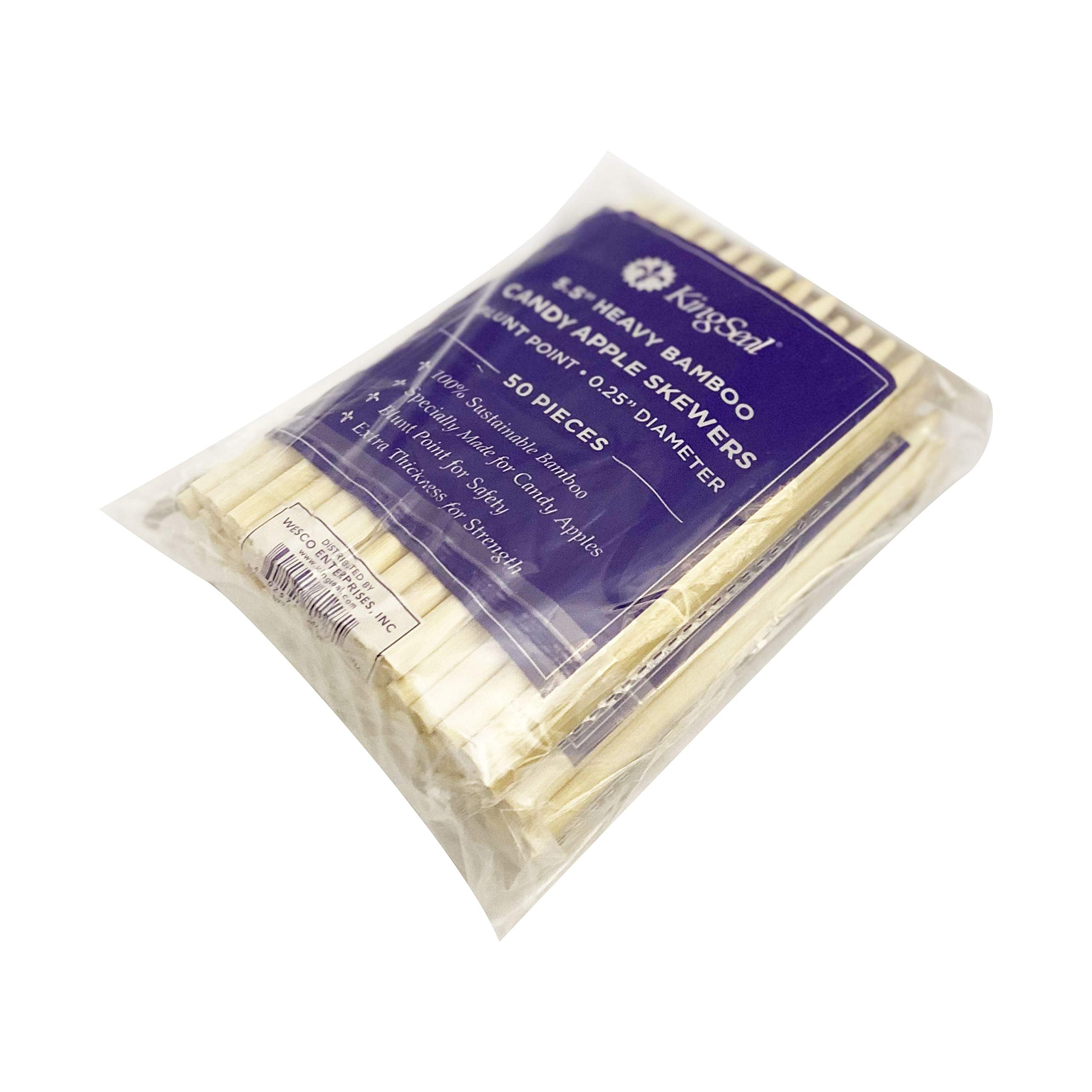 KingSeal 6-5mm diameter skewer ideal for heavy fruit and kebabs