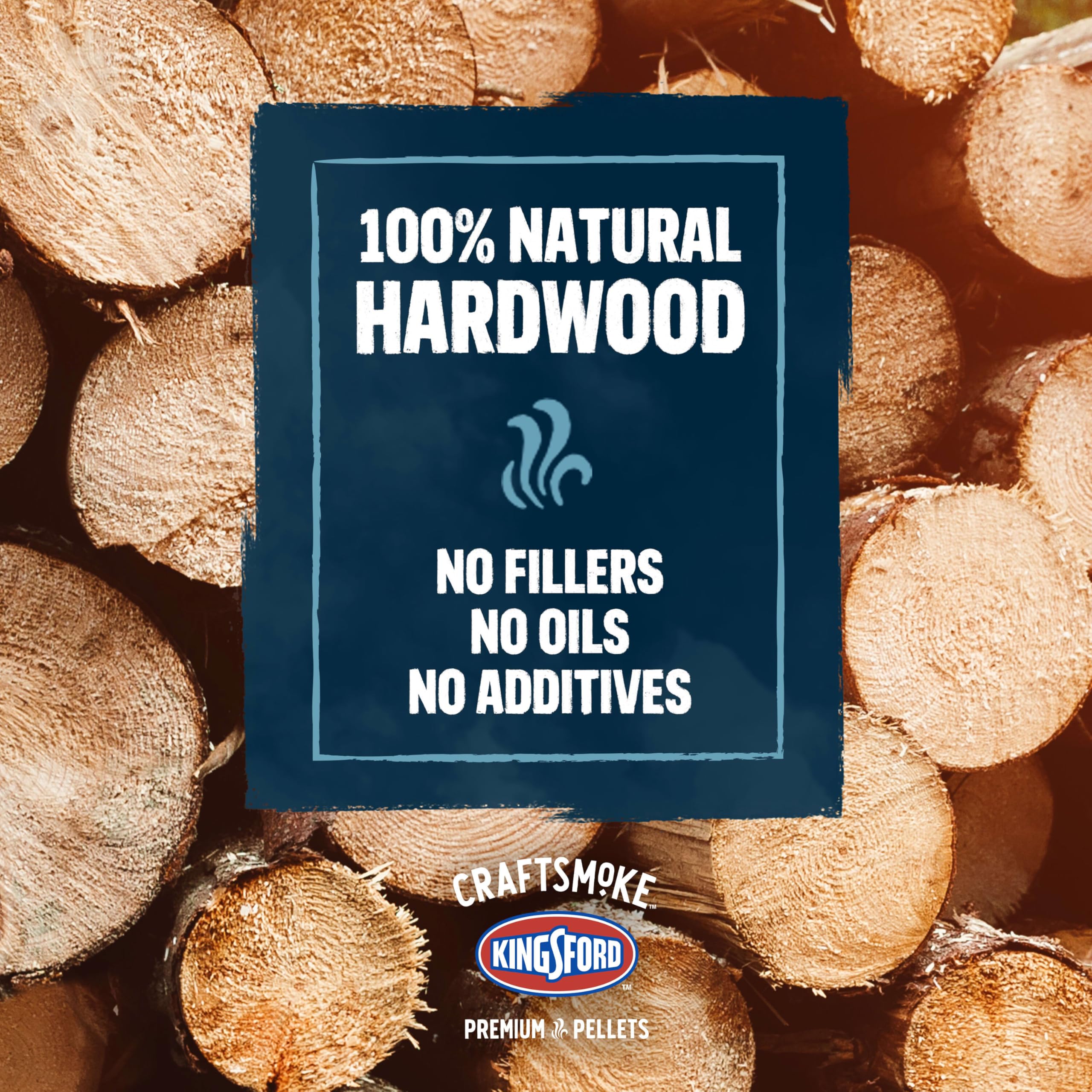 Pellets designed for compatibility with multiple pellet grills.