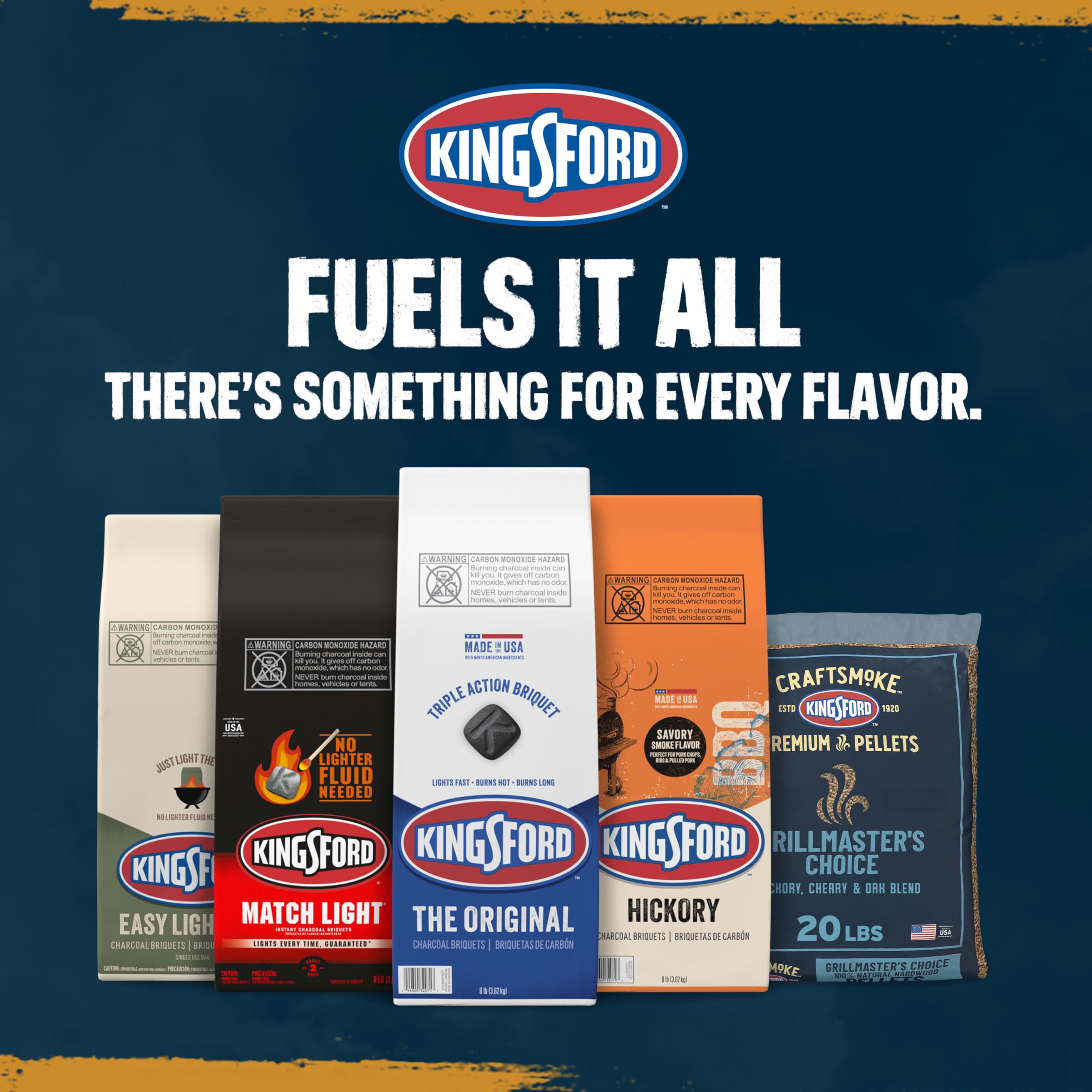 Kingsford Craftsmoke pellets used with Pit Boss grills for versatility