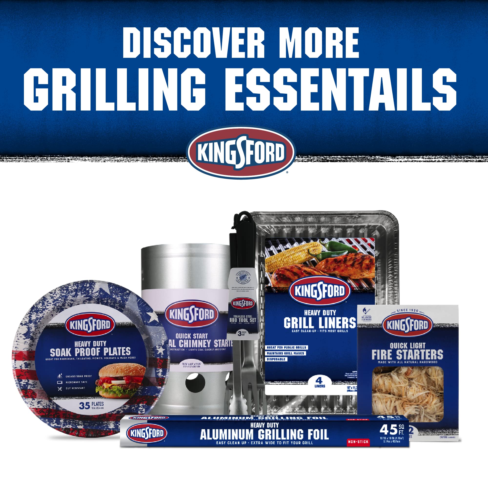 Kingsford fire starter used for pellet grills to simplify preheat and cooking.