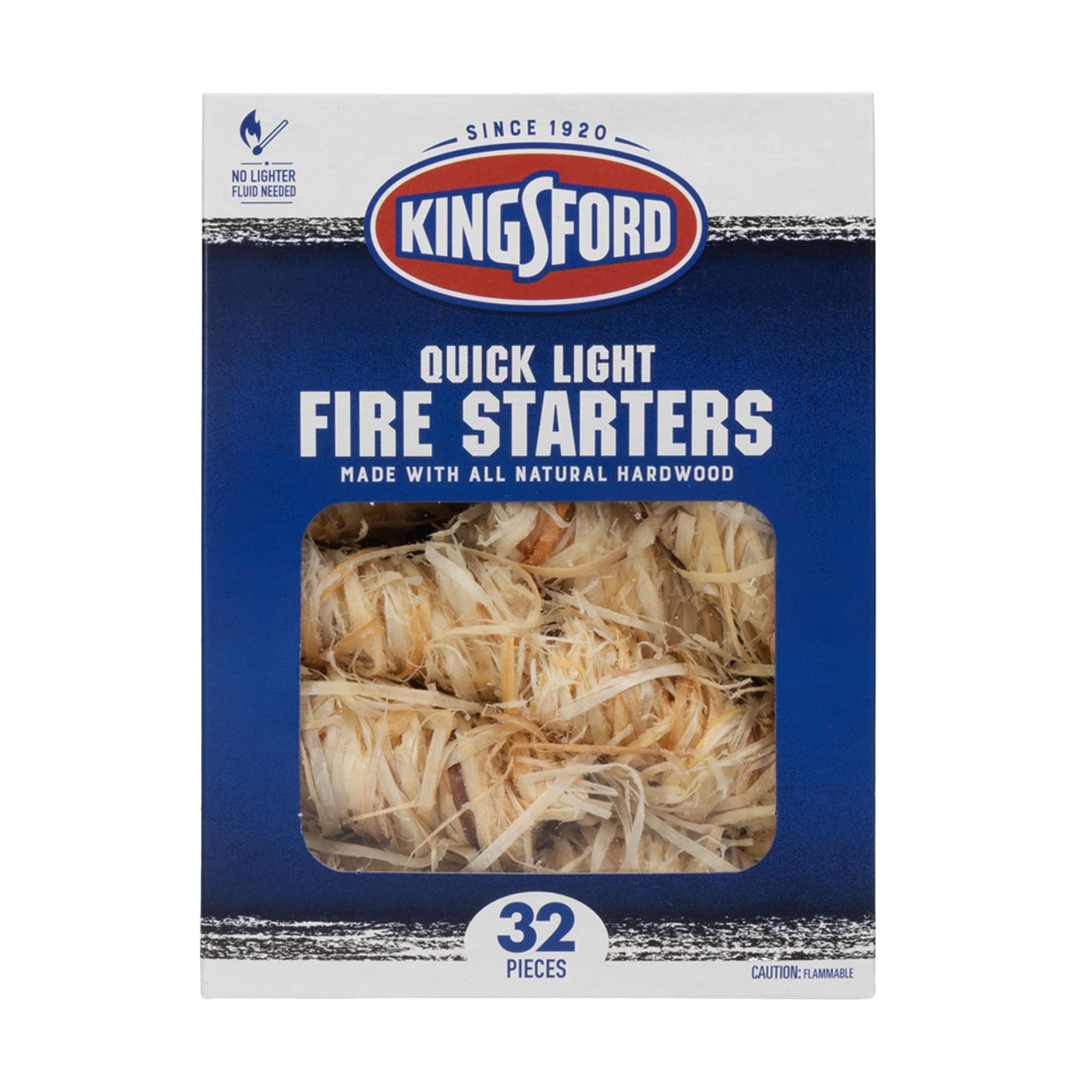 Kingsford Quick Light Rolls packaging ready to help you start charcoal quickly and cleanly.