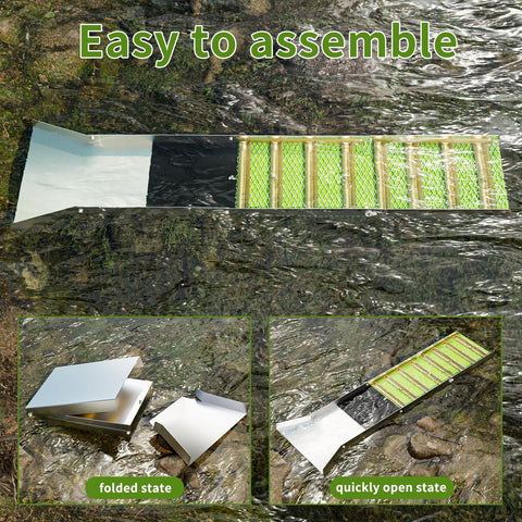 Kingson advanced riffle design supports processing fine gold particles efficiently