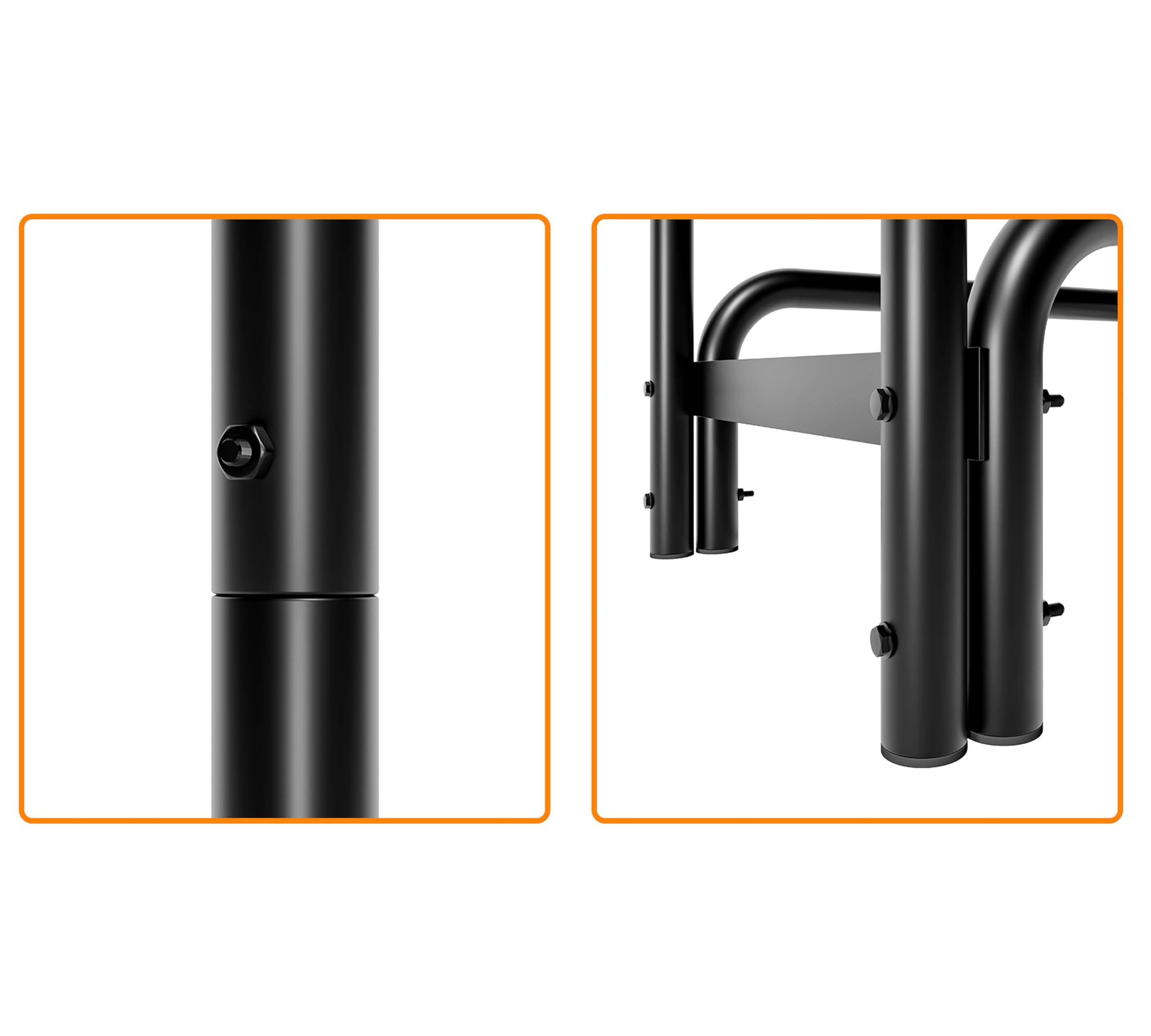 Kingson compact rack dimensions fit neatly beside a fireplace or near a fire pit.
